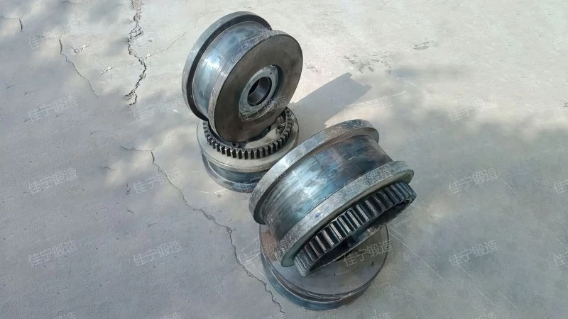 Harvester wheel forgings