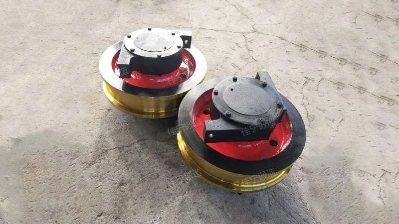 Mine car wheel set