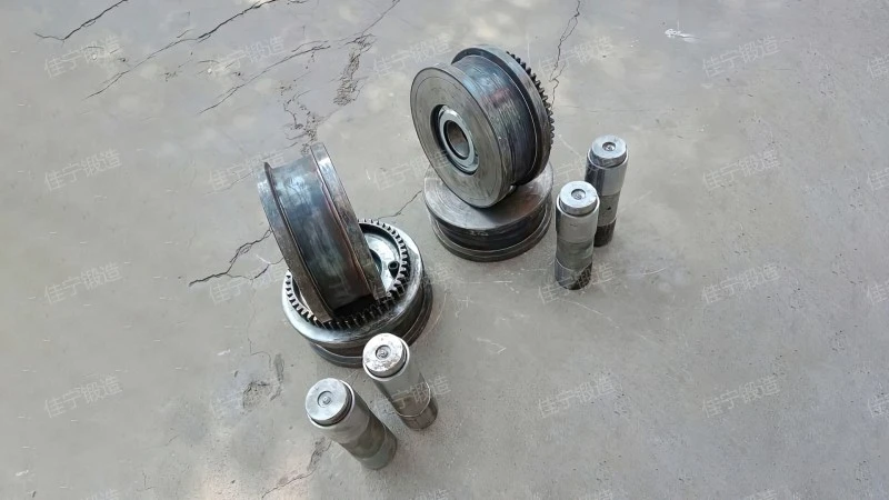 Port machinery wheel forgings