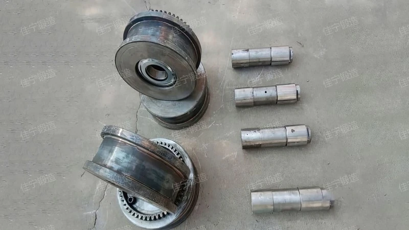 Travelling wheel set
