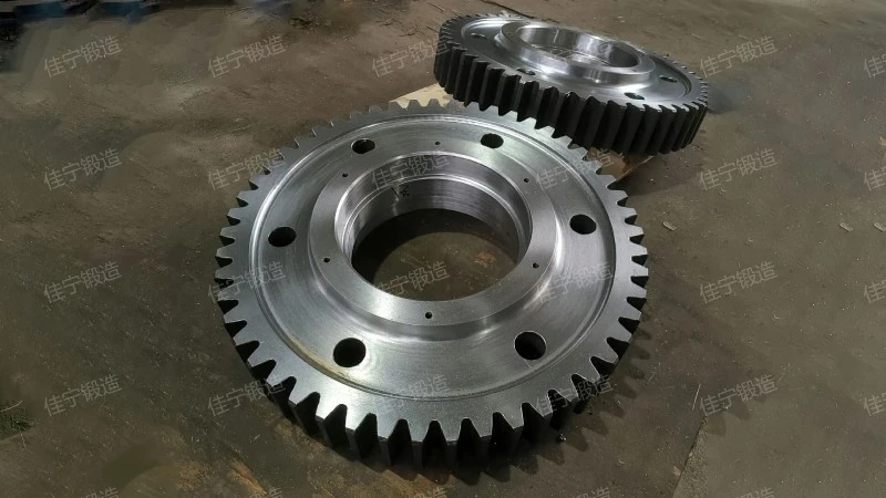 Quick-loading gear ring forgings