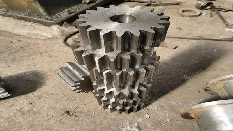 Flat gear forgings