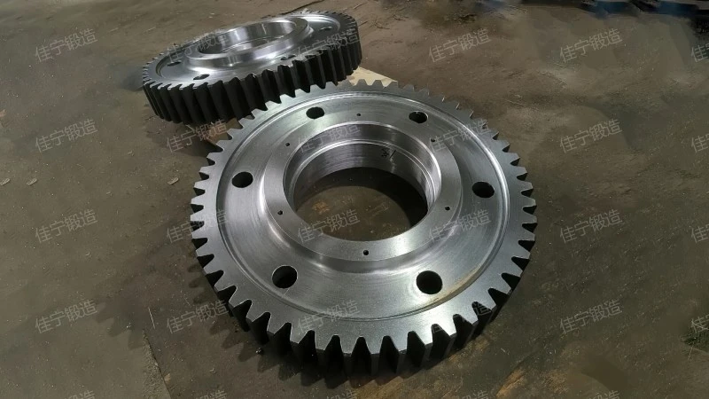 Quick-loading gear ring forgings