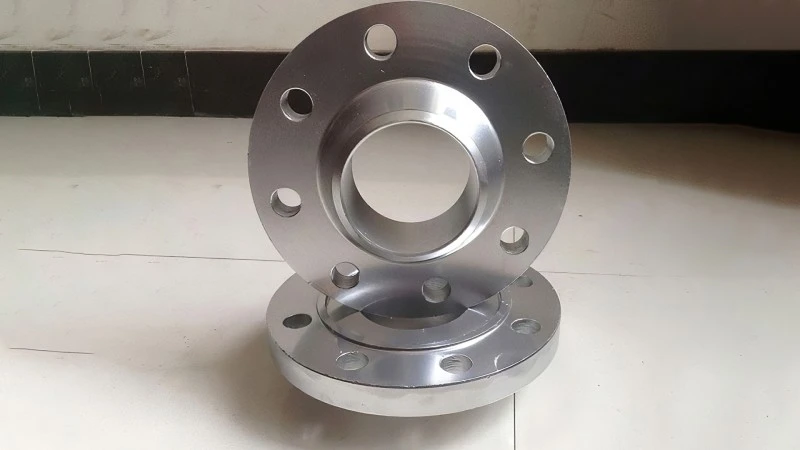 Plate welding flange ring
