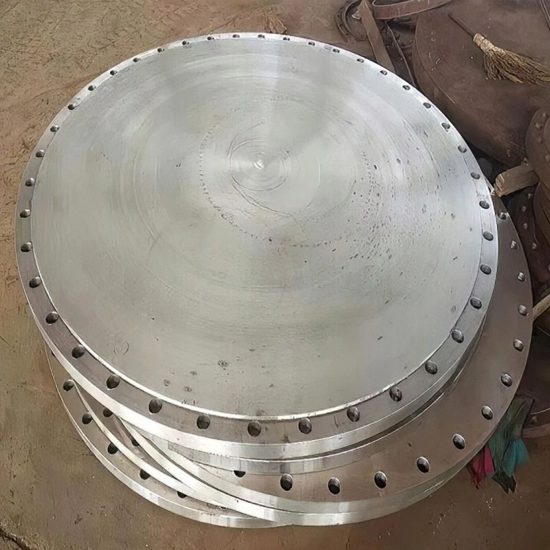 Aluminum alloy tube plate flange