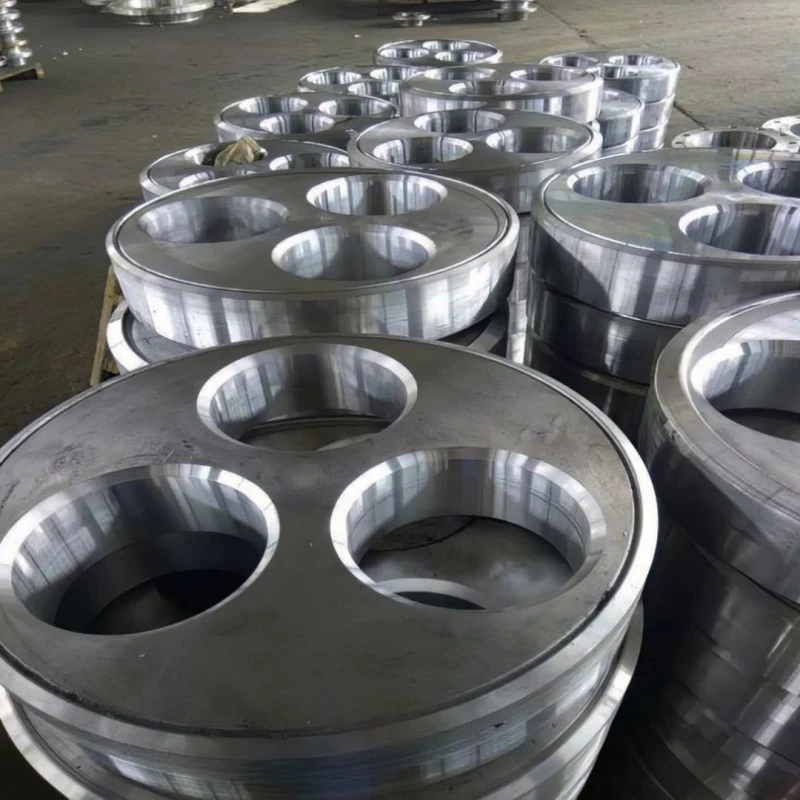 Chemical pipe flange
