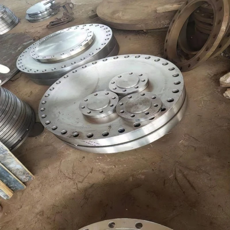 Pipe plate flange