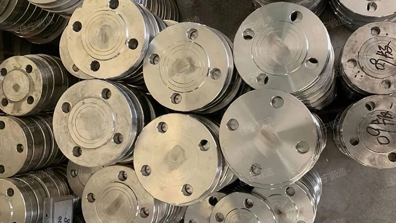 Valve body blind flange