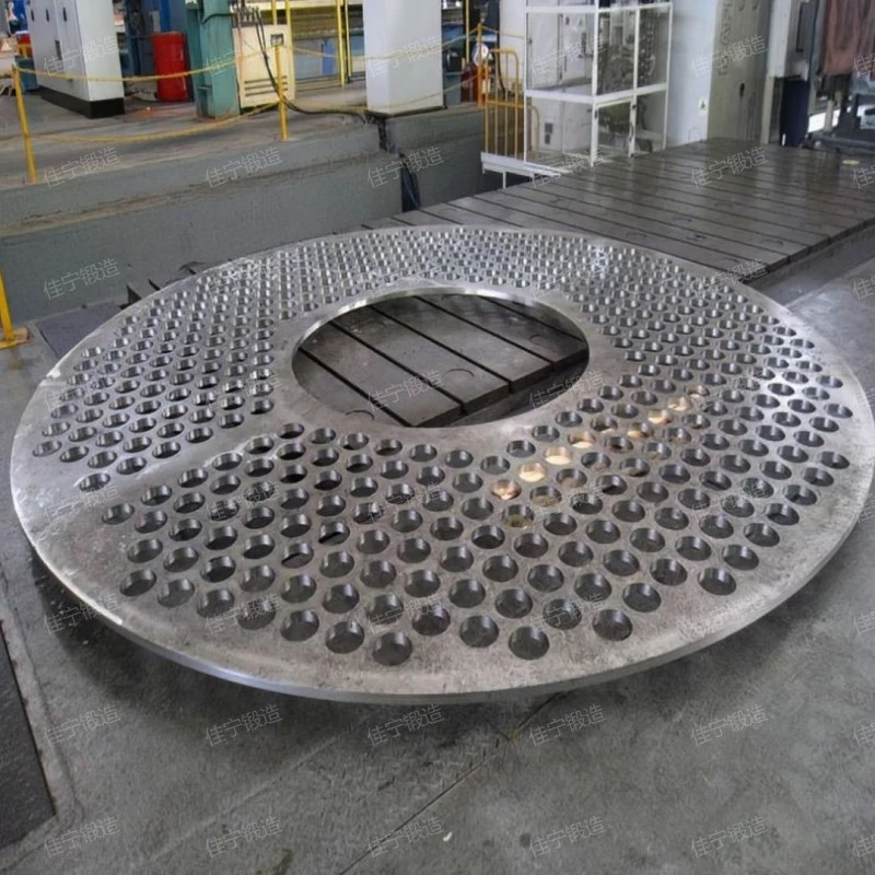 Disc-shaped forged parts