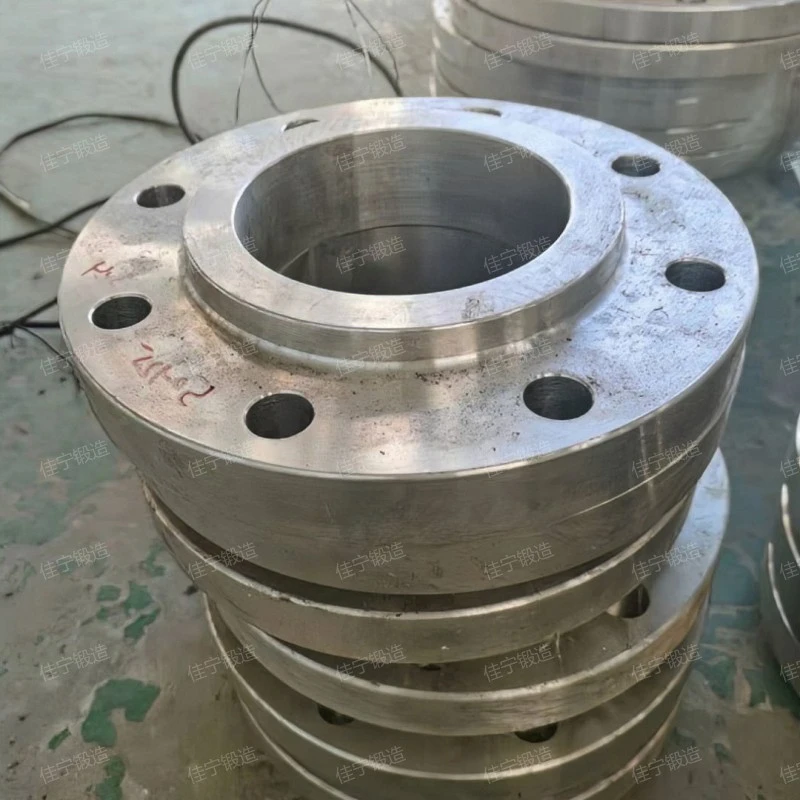 Stainless steel disk cake free forging