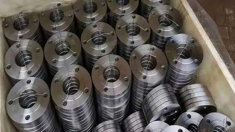 Flat box valve flange ring