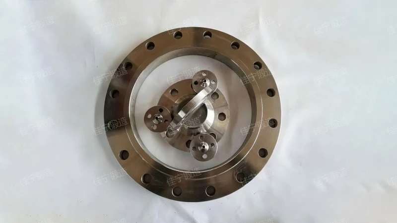Convex surface flat welding flange