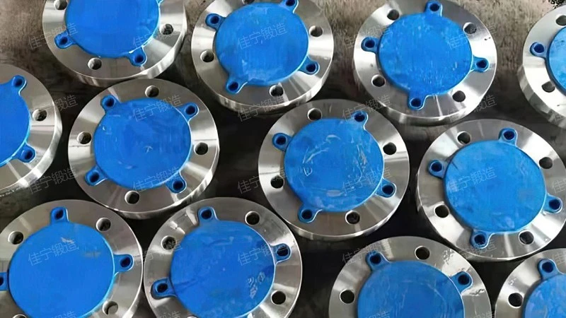 Flat welding flange for orifice plate