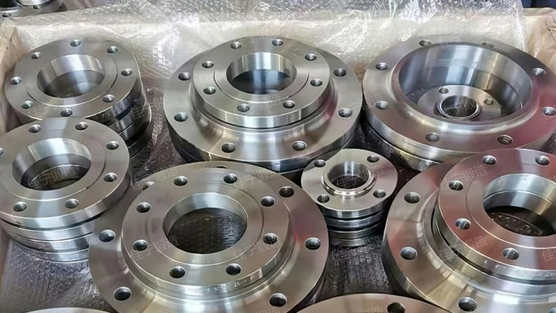 Flat welding blind flange