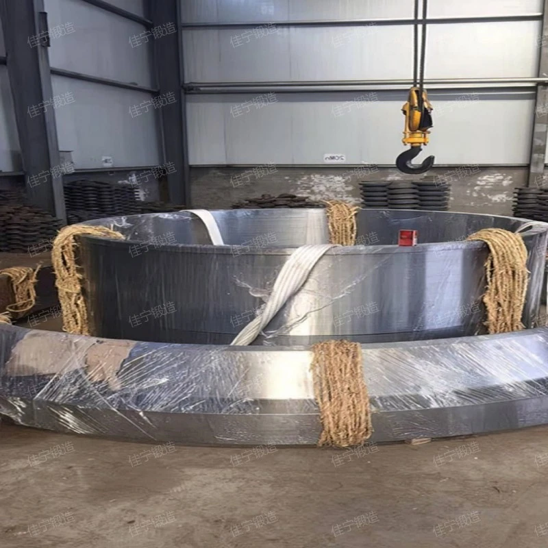 Hydraulic cylinder end cover forging parts
