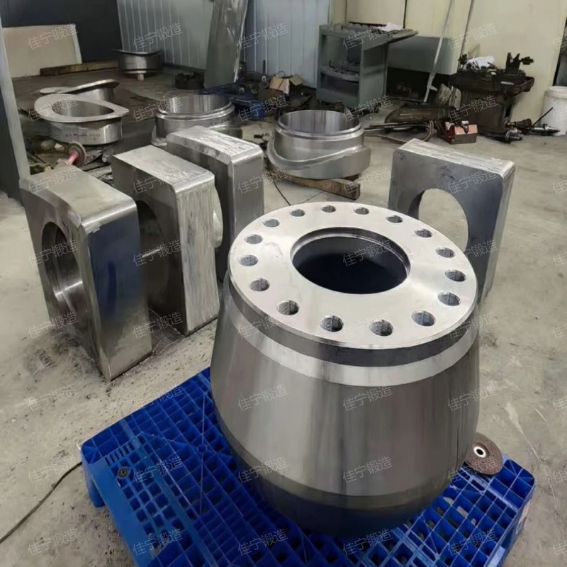 Valve block free forging