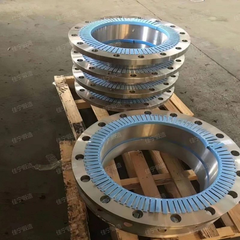 Free forging of cylinder end cover