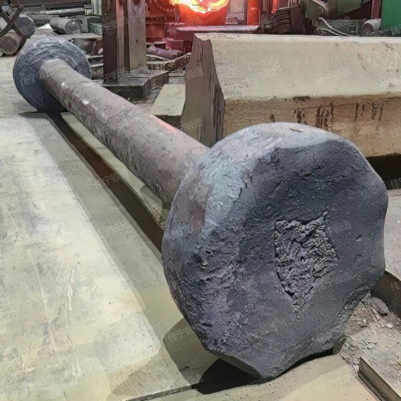 What is a Shaft head forging parts? Introduction to the Working Principle of forging